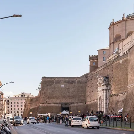 Vatican Museums With Romantic Terrace Appartement Rome